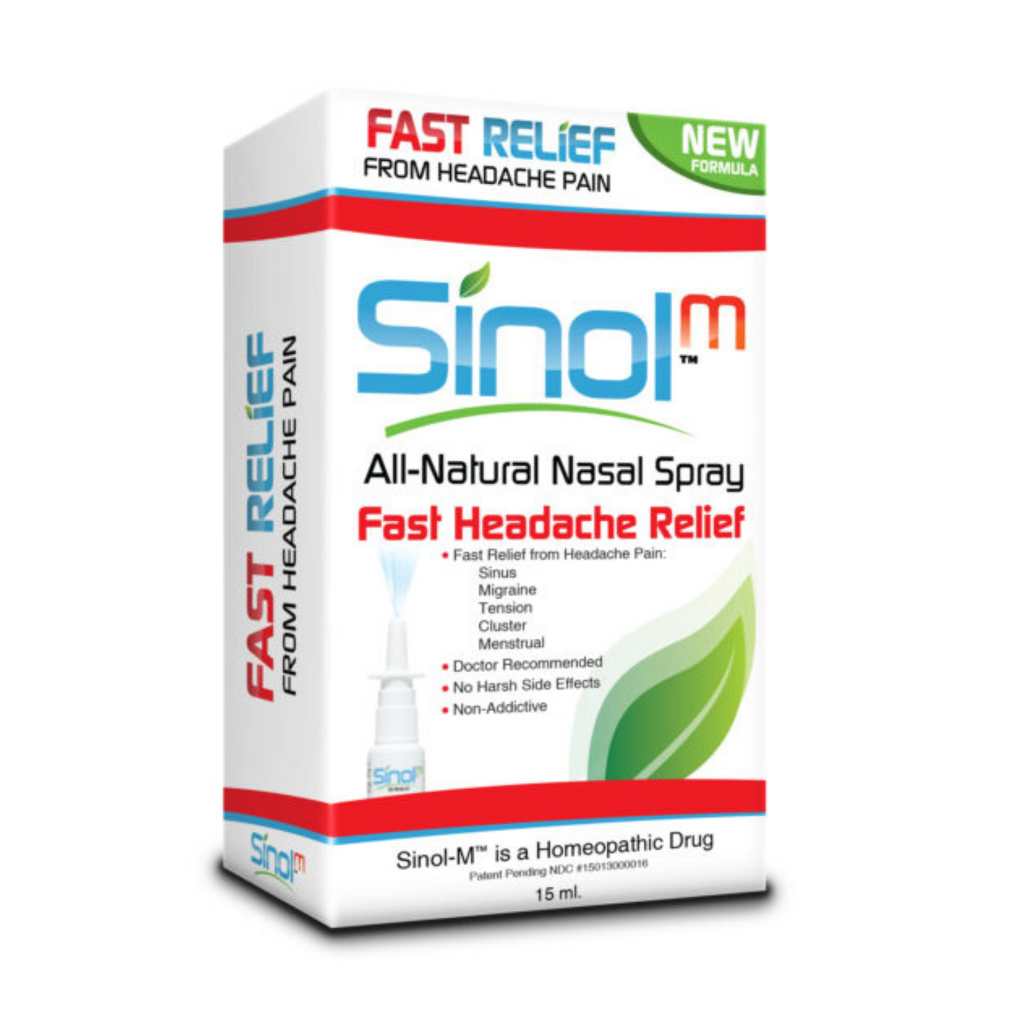 Sinol Fast Headache Relief Nasal Spray